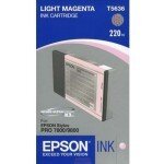 Картридж Epson StPro 7800/9800 light magenta, 220мл C13T603C00 фото