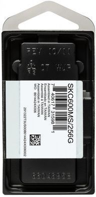 Kingston Накопитель SSD mSATA 256GB SATA SKC600 SKC600MS/256G фото