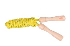Скакалка goki жовта 63917G-2 - купити в інтернет-магазині Coolbaba Toys