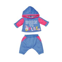 Набір одягу для ляльки BABY BORN - СПОРТИВНИЙ КОСТЮМ ДЛЯ БІГУ (на 43 cm, блакитний) - купити в інтернет-магазині Coolbaba Toys