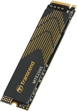 Накопичувач SSD Transcend M.2 4TB PCIe 4.0 MTE250S + розсіювач тепла TS4TMTE250S фото