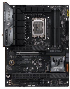 ASUS Материнcкая плата TUF GAMING Z790-PLUS WIFI D4 s1700 Z790 4xDDR4 M.2 HDMI DP Wi-Fi BT ATX 90MB1CR0-M0EAY0 фото