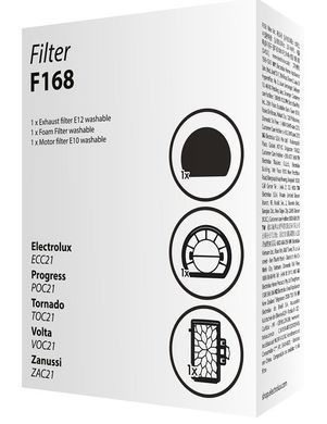 Electrolux Фільтр для пилососів Electrolux серії ECC21 F168 фото