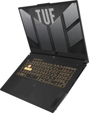 ASUS Ноутбук ASUS TUF Gaming F17 FX707VJB-HX063 17.3" FHD IPS, Intel 5 210H, 16GB, F512GB, NVD3050-6, NoOS, Сірий 90NR0MY5-M002H0 фото