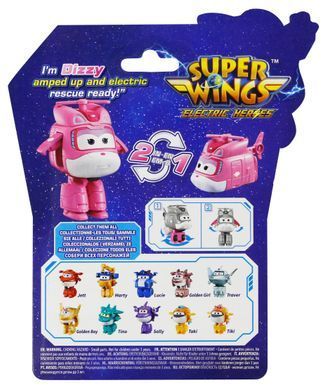 Super Wings Super Wings Transformer Toy Transform-a-Bots Dizzy S8 EU780040 фото