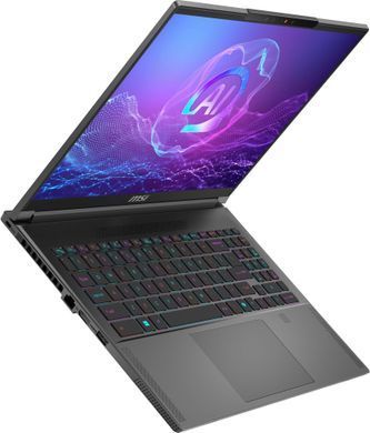 MSI Ноутбук Creator A16 AI+ A3XVGG 16 UHD, Ryzen AI 9 HX 370, 32GB, F2TB, NVD4070-8, W11P, серый 9S7-15FK24-266 фото