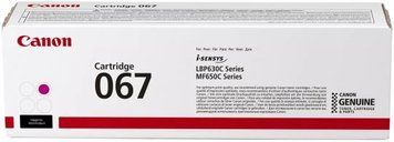 Картридж Canon 067 MF651Cw/MF655Cdw/MF657Cdw/LBP631Cw/LBP633Cdw Magenta (1250 стор.) 5100C002 фото