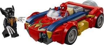 LEGO Конструктор LEGO Super Heroes Автомобіль Людини-павука vs. Отруєний Росомаха 76336 фото
