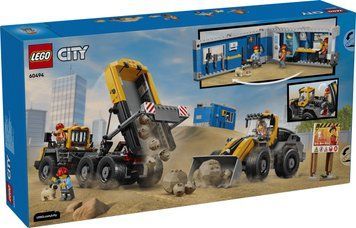 LEGO Конструктор LEGO City Самоскид і фронтальний ковшовий навантажувач 60494 фото
