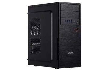2E Корпус Alfa E1802 без БЖ 4xUSB3.0, VGA 320мм, ATX, чорний 2E-E1802 фото