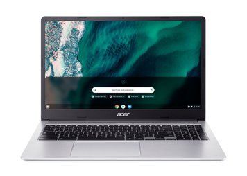 Acer Ноутбук Chromebook CB315-4H 15" FHD IPS, Intel C N4500, 4GB, F128GB, UMA, ChromeOS, сріблястий NX.KB9EU.001 фото