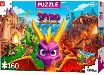 GoodLoot Пазл Spyro Reignited Trilogy Puzzles 160 эл. 5908305240389 фото