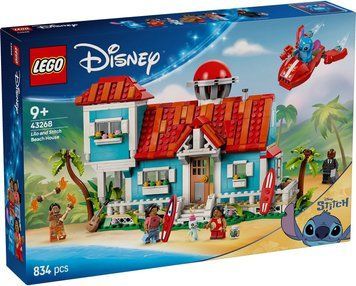 LEGO Конструктор Disney Classic Пляжний будинок Ліло і Стіч 43268 фото