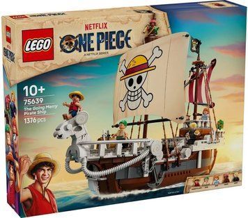 LEGO Конструктор LEGO ONE PIECE Піратський корабель &laquo;Всюдихідний Меррі&raquo; 75639- фото