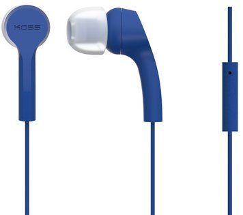 Koss Навушники In-Ear Koss KEB6iB, 3.5 mini-jack, Mic, Блакитний 192360.101 фото