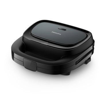 Philips Вафельтница Series 3000 750Вт, антипригарное покрытие, корпус-пластик, черный HD2332/90 фото
