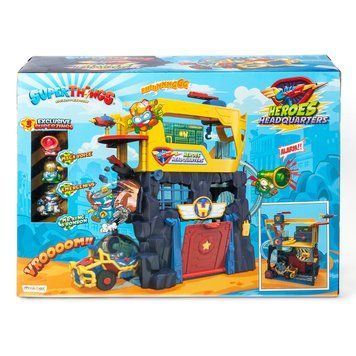 Ігровий набір SUPERTHINGS S &ndash; ШТАБ-КВАРТИРА (штаб, машина, 3 фігурки) PSTSP112IN40 фото