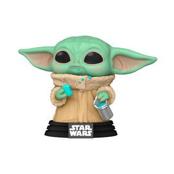 Игровая фигурка FUNKO POP! cерии "Мандалорец" - МАЛЫШ ГРОГУ С ПЕЧЕНЬЕМ 54531 фото