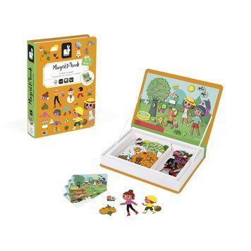 Janod Магнитная книга 4 сезона 115эл J02721 фото