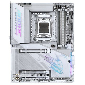 Gigabyte Материнская плата X870E A PRO X3D ICE sAM5 X870 4xDDR5 M.2 Wi-Fi BT HDMI DP ITX X870E_A_PRO_X_ICE фото
