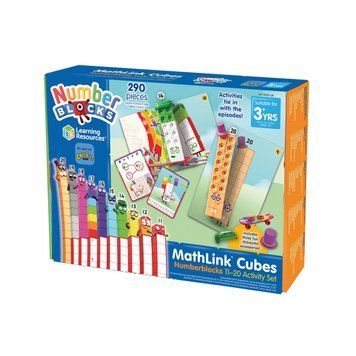Навч. iгр. набір LEARNING RESOURCES серії "Numberblocks" &ndash; ВЧИМОСЯ РАХУВАТИ ВІД 11 ДО 20 Mathlink&reg; LSP0950-UK фото