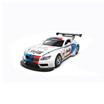 Автомодель - BMW Z4 GT3 (белый) 250255 фото