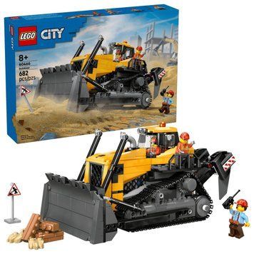 LEGO Конструктор LEGO City Жовтий бульдозер 60466 фото