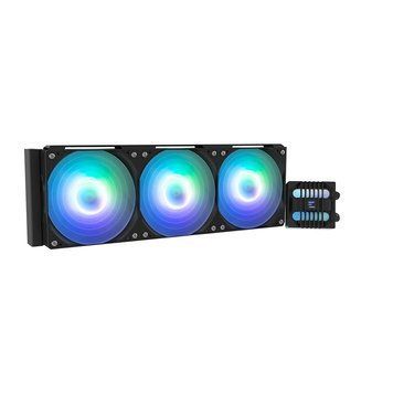 Zalman Система рідинного оxолодження Alpha 2SE A236ARGB, LGA1851, 1700, 1200, 115x, AM5, AM4, TDP 350W, чорний ALPHA2SEA36BLACK фото
