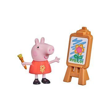 Фігурка Peppa серії "Веселі друзі" - ПЕППА З МОЛЬБЕРТОМ F2204 фото