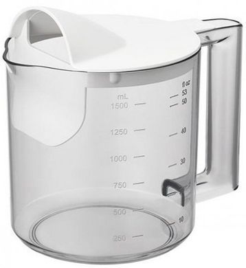 Panasonic Соковитискач відцентрований 1000Вт, чаша-1.5л, жмих-2л, жолоб на ціле яблуко, пластик/метал, білий MJ-CB100WTQ фото