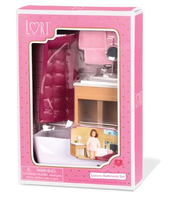 Набір для ляльок LORI Меблі для ванної LO37029Z фото