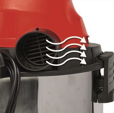 Einhell Пилосос професійний TС-VC 1930 SA Kit, 1500Вт, 190мБар, контейнер 30л, 5.3кг 2342230 фото