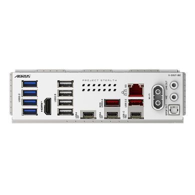 Gigabyte Материнська плата X870 A STEALTH ICE sAM5 X870 4xDDR5 M.2 HDMI Wi-Fi BT ATX X870_A_STEALTH_ICE фото