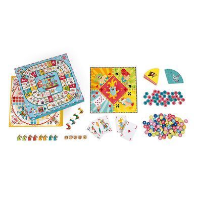 Настольная игра Janod 5 в 1 J02742 фото