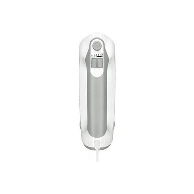 Bosch Миксер стационарный 450Вт, насадки-4+блендер, измельчитель, чаша-пластик, 0.5л, турборежим, белый MFQ36490 фото