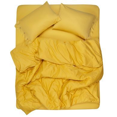 ARDESTO Простирадло на резинці Mix&Match, 160х200+30см, 100% бавовна, сатин, сонячний