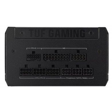 ASUS Блок живлення TUF GAMING (750W), >90%, 80+ Bronze, 135мм, 1xMB 24pin(20+4), 2xCPU 8pin(4+4), 4xMolex, 8xSATA, 4xPCIe 8pin(6+2), TUF-GAMING-750B 90YE00D0-B0NA00 фото