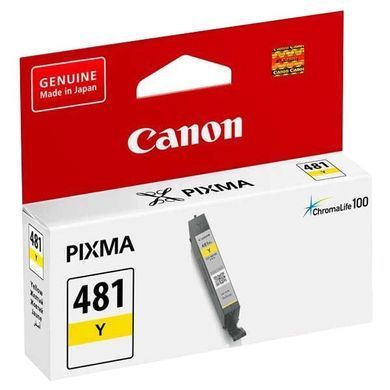 Картридж Canon CLI-481 PIXMA TS6140/8140/9140/TR7540/8540/TS6240/9540/8240/704/8340/6340
Yellow 2100C001 фото