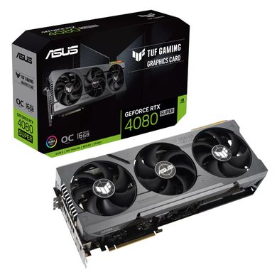 ASUS Відеокарта GeForce RTX 4080 SUPER 16GB GDDR6X GAMING OC TUF-RTX4080S-O16G-GAMING 90YV0KA0-M0NA00 фото