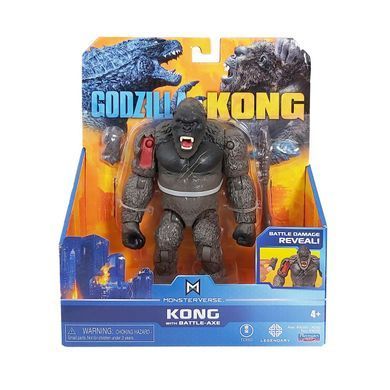 Фигурка GODZILLA VS. KONG - КОНГ С БОЕВЫМ ТОПОРОМ (15 сm) 35303 фото