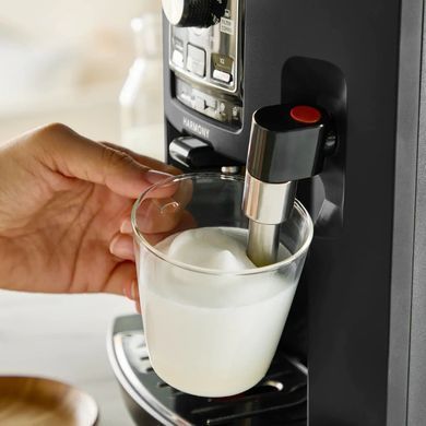 Krups Krups coffee machine Harmony, 1.7L, hand capuchino maker, auto recipe-4, my recipe, black EA5088E0 фото