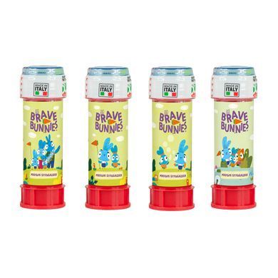 Мильні бульбашки &ndash; BRAVE BUNNIES (60 ml) 103001110071 фото
