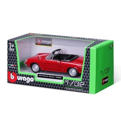 Автомодель &ndash; ALFA ROMEO SPIDER 1966 (1:32) 18-43047 фото
