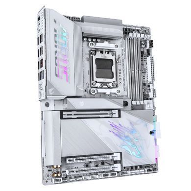 Gigabyte Материнська плата X870E A PRO X3D ICE sAM5 X870 4xDDR5 M.2 Wi-Fi BT HDMI DP ITX X870E_A_PRO_X_ICE фото