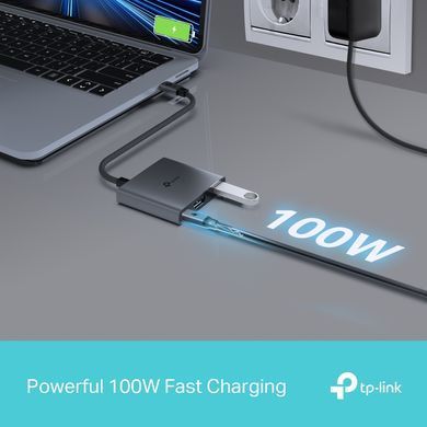 TP-Link Хаб USB UH3020C USB-C > 1xUSB3.0/1xUSBC (PD 100W)/1xHDMI UH3020C фото