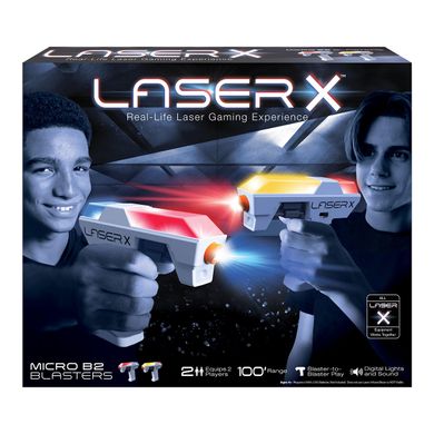 Игровой набор для лазерных боев - LASER X MICRO ДЛЯ ДВУХ ИГРОКОВ 87906 фото