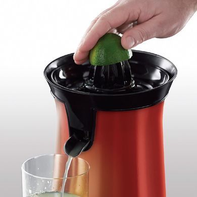 Соковыжималка Russell Hobbs 26010-56 Colours Plus+ Red, 60 Вт, реверс, 2 конуса, красный 26010-56 фото