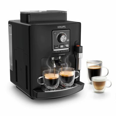 Krups Krups coffee machine Harmony, 1.7L, hand capuchino maker, auto recipe-4, my recipe, black EA5088E0 фото