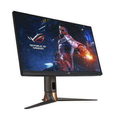 ASUS Монитор 27" ROG Swift PG27UQR 2xHDMI, 2xDP, 2xUSB, IPS, 3840x2160, 160Hz, 1ms, sRGB 135%, AdaptiveSync, Pivot, HDR600 90LM03A0-B02370 фото