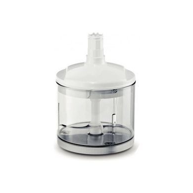 Bosch Миксер стационарный 450Вт, насадки-4+блендер, измельчитель, чаша-пластик, 0.5л, турборежим, белый MFQ36490 фото